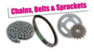 Chains, Belts and Sprockets